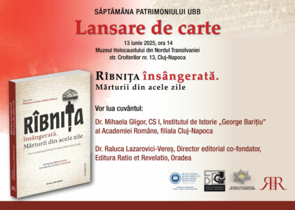Lansare de carte: „Rîbnița însângerată”