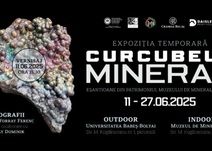 Expoziția temporară „Expoziția Curcubeul Mineral – eșantioane din patrimoniul Muzeului de Mineralogie UBB”