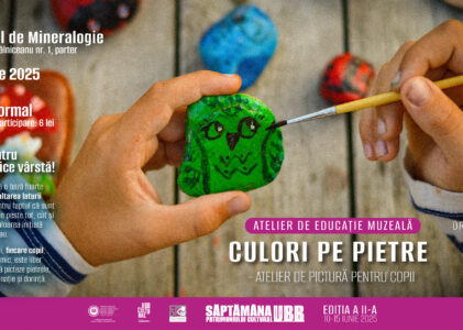 Atelier pentru copii „Culori pe pietre”