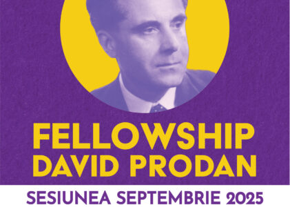 Fellowship David Prodan – Sesiunea septembrie 2025 / The David Prodan Fellowship – September 2025 Session