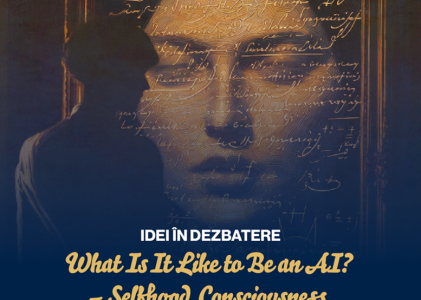 Prelegerea „What Is It Like to Be an AI? – Selfhood, Consciousness, and Knowledge”