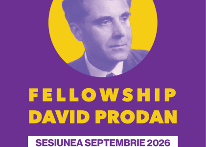 Fellowship David Prodan – Sesiunea septembrie 2026/ The David Prodan Fellowship – September 2026 Session
