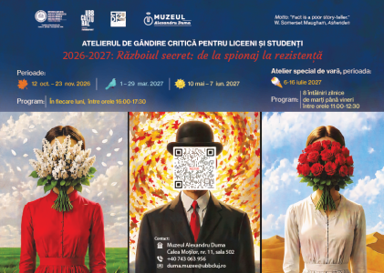 Atelierul de gândire critică 2026-2027: „Războiul secret: de la spionaj la rezistență”