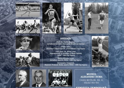 Expoziția temporară „Istoria atletismului universitar clujean. Tradiție și performanță (1919-2026)”